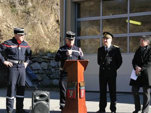 Castellane  : Une belle Sainte-Barbe chez les sapeurs pompiers