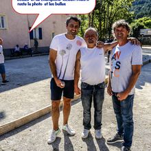 Photos et bulles du concours doublette de samedi St André les Alpes 