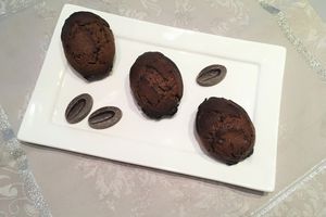 Madeleines au chocolat de Christophe Felder