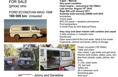 Easyvan Junior est à vendre...