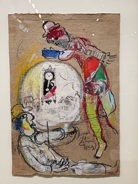 Chagall à l'œuvre au Centre Pompidou