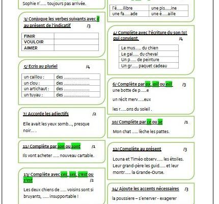 Le monde test orthographe