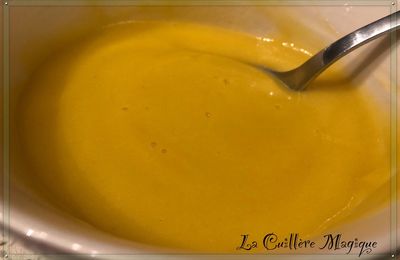 Crème de chou romanesco et carottes