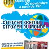 Soirée débat Citoyen breton citoyen du monde mercredi 30 novembre