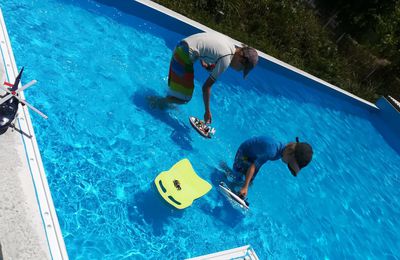 Playmobil et piscine