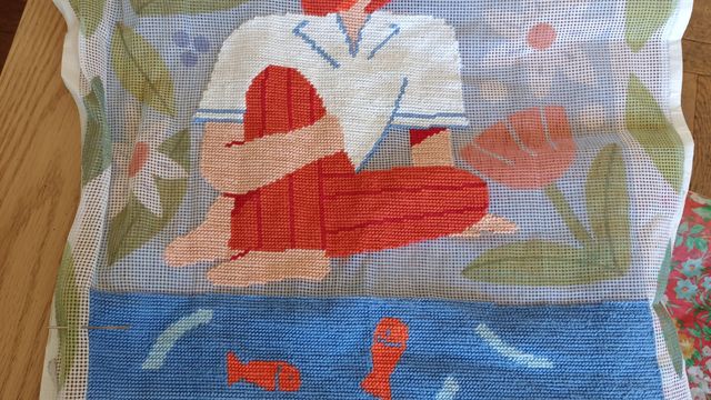 Broderie demi-point, Le lac : l'avancée PLC (2)