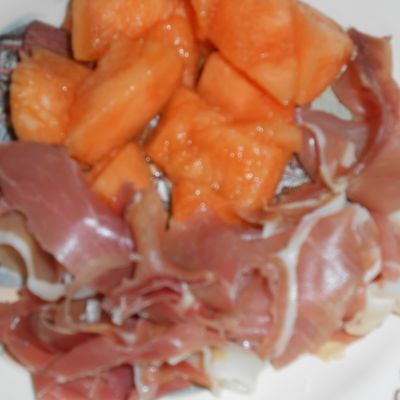 Melon au jambon Serrano