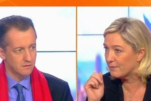 Filippetti stigmatise les mairies FN-Marine Le Pen: "À que titre ferait-elle cela ?" (vidéo I>Tele 24/04/2014)
