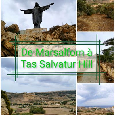 Randonnée de Marsalforn à Tas-Salvatur Hill