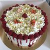 Layer cake fraise framboise 