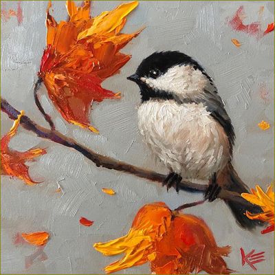 Oiseaux en peinture - Krista Eaton