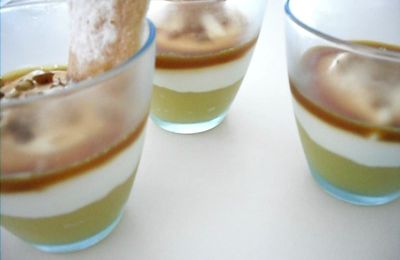 Verrine pomme caramel