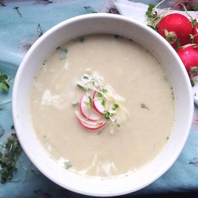 Cream of Radish Soup 