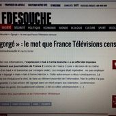 Intolérable censure en France :-EGORGE-, un mot interdit par France TV. On doit dire -TUE A L'ARME BLANCHE- - Survol de l'actu politique internationale par un super senior