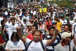 Marcha estudiantil en Carabobo fue atacada por oficialistas
