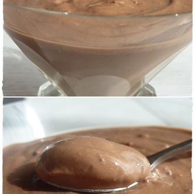 Crème au chocolat et au tofu soyeux