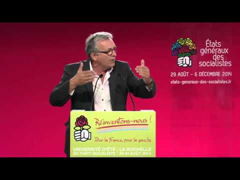 Discours de Pierre Laurent à l'Université d'été du PS à La Rochelle 2014 Pierre Le Bec  Pierre Le Bec