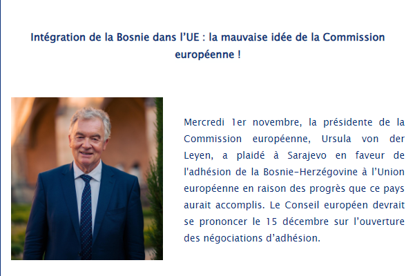 Bosnie dans l’UE ?