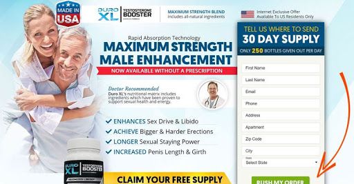 Duro XL : Review, Benefits, Male Enhancement, Ingredients, Erection, Stamina & Where To Buy ?