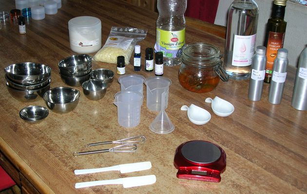 Atelier cosmetique : les macérats huileux