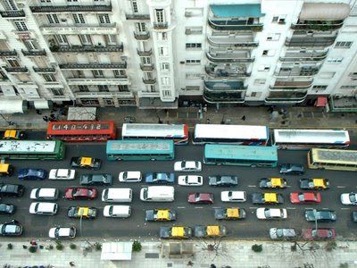 Embouteillage à Buenos Aires et solutions