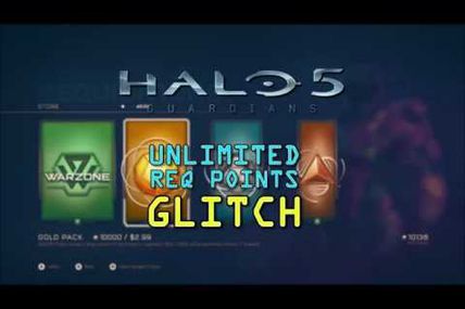 Glitch / Halo 5 / Avoir Red points illimités 
