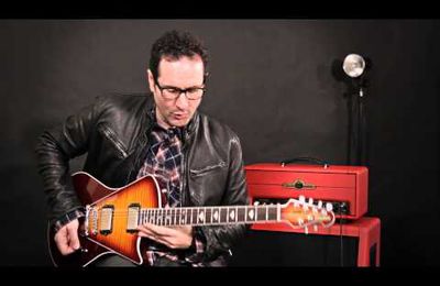 Blues Saraceno and The Ernie Ball Music an Armada guitar