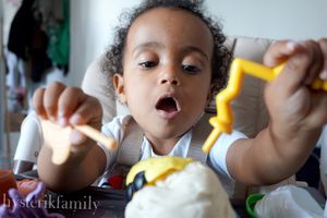 [ DIY ] Monsieur Patate à modeler avec bébé !