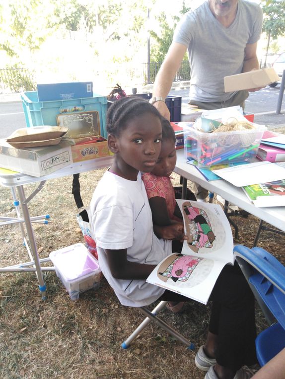 une trentaine d'enfants ont participé aux animations Bouq'Lib' et sont repartis avec plein de livres !