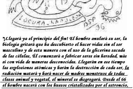 Parravicini y las Deformaciones a Causa de la Radioactividad