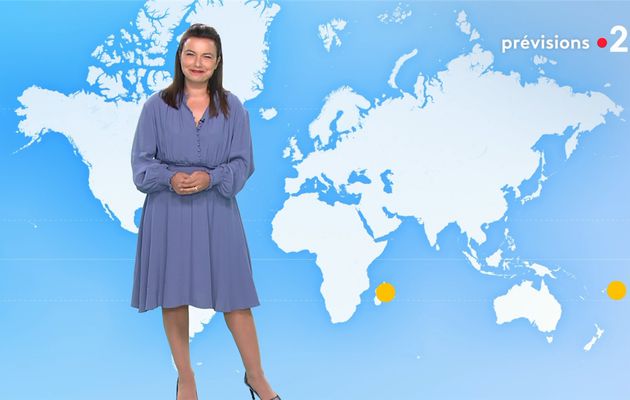 Anaïs Baydemir Météo France 2 le 18.09.2022