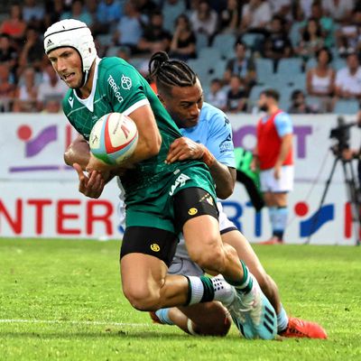 La Section-Paloise et l'Aviron Bayonnais en match amical