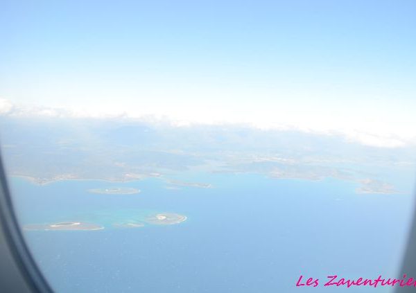 survol de la nouvelle Calédonie - notre appart hotel à Nouméa!