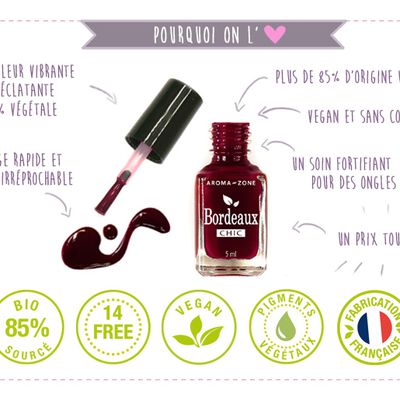 Test AZ : les vernis naturel