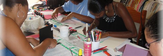 Mon premier atelier de scrap avec les copines