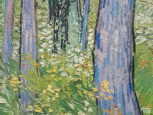 VAN GOGH à Auvers - salle des &quot;double carré&quot; au musée d'ORSAY