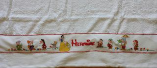 Serviette de toilette "Blanche-Neige"...