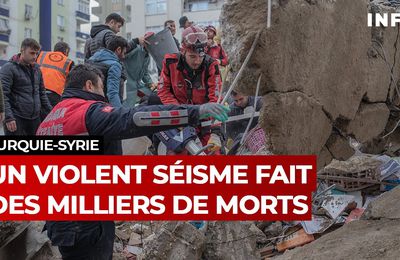Séisme : La CFDT appelle à la solidarité internationale avec les victimes du tremblement de terre en Turquie et en Syrie