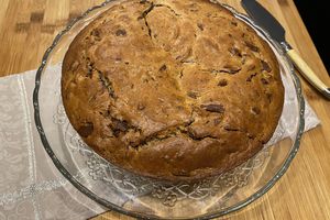 Gâteau au beurre de cacahuètes et chocolat