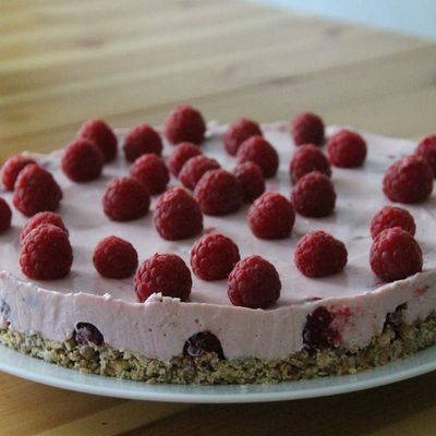 Cheesecake aux framboises