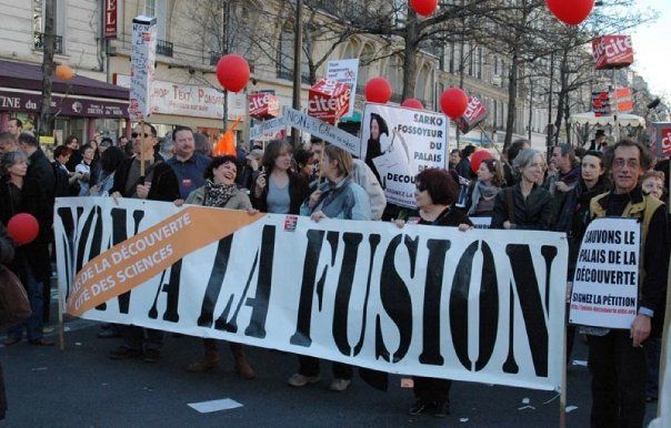 Les militants PS des Yvelines étaient nombreux à la manifestation du 19 mars 2009 à Paris.