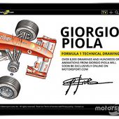 Motorsport.com fait l'acquisition des archives techniques F1 de Giorgio Piola