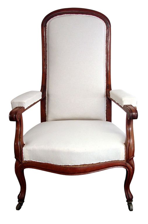 Fauteuil voltaire, XVIII, Du siège Au Décor,Tapissier d'Ameublement