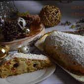 Stollen de Dresde au Massepain (Brioche de Noël Allemande) - Graine d'Epices