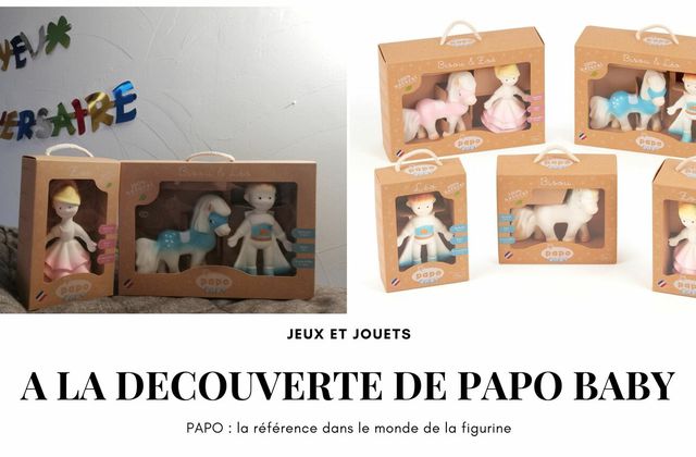 [Jeux et jouets] Papo Baby : 3 figurines dessinées et destinées aux petites mains