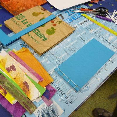 S11 oct. Fabrication de carnets