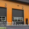 What Makes Aluminium & Glass Storefront Door a Popular Option?