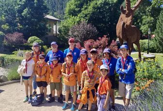 LES SCOUTS MARINS DE MARTIGUES : CAMP DANS LES ALPES