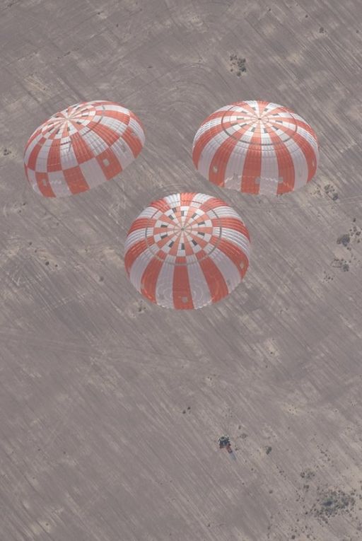 Nouveau test de qualification des parachutes