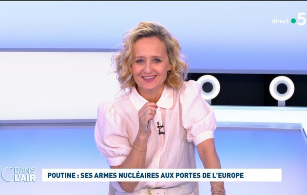 Caroline Roux C Dans l'Air France 5 le 29.03.2023